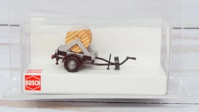 Busch Automodelle 59961, Cable Reel Trailer, 1/87 HO Scale - Image 1 of 3