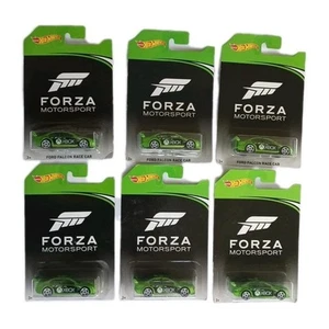 Lote de 6 coches de carreras Hot Wheels Forza Motorsport Ford Falcon verde - Imagen 1 de 6
