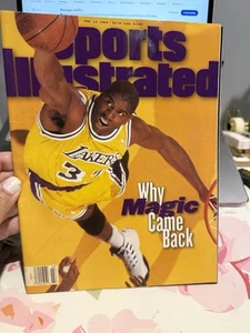 Sports Illustrated Why Magic Came Back February 1996 IR KL3352 - Picture 1 of 4