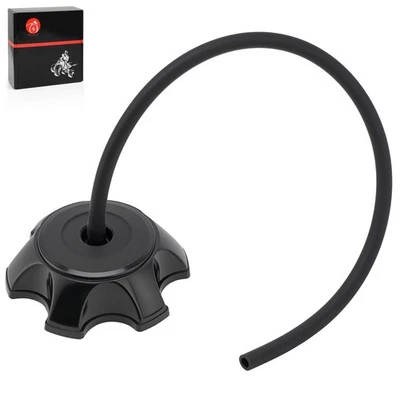 Gas Fuel Tank Cap & Tube Black For Honda CR80R 1985-1993 1994 1995 17620-ML3-840 - Image 1 of 4