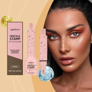 Faux Sommersprossen Stempel Stift Wasserdicht Natürlich Concealer Farbe Sommersprossen Punkte Einfach W7G9 - Bild 1 von 24