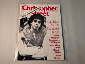 Christopher Street Magazine Vol 6 No 1 February 1982 Gay Kids Say Darndest #61 - Imagen 1 de 6