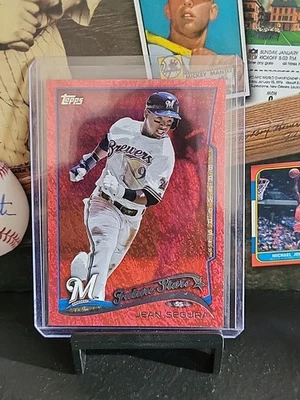 2014 Topps Jean Segura Red Hot Foil #215 Milwaukee Brewers 🔥 - Image 1 of 4