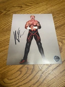 Kyle Fletcher AEW All Elite Crate Wrestling Autograph 8x10 - Picture 1 of 1
