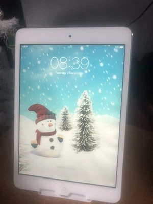 Apple iPad mini 1 7.9 Inch 16GB Wi-Fi - White/Silver - Image 1 of 4
