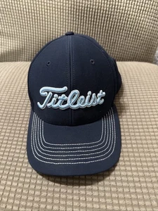 Titleist TB Mütze Kappe Forty Seven Marke L-XL marineblau babyblau Flex Fit Golf Baseball - Bild 1 von 10