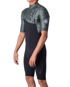 Traje de neopreno Rip Curl para hombre S sin cremallera E Bomb 22 GB PRIMAVERA Nuevo - WSP8GS camuflado - Imagen 1 de 6