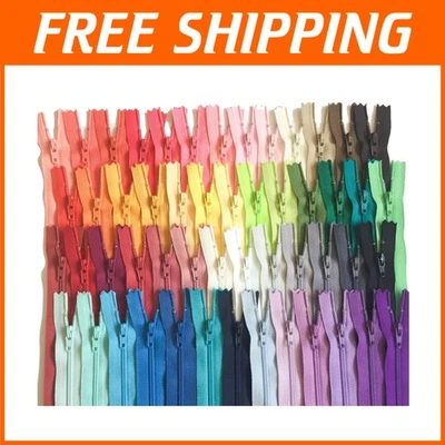 Sewing Zippers Set - 110 Pieces, 14 Inch, Assorted - Image 1 of 4