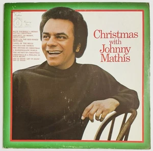 Christmas With Johnny Mathis - 1971 Vinyl LP Album Harmony - Ultrasonic Cleaned - Picture 1 of 4