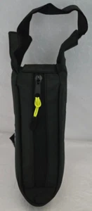 Aero Top Tube Bike Bag Small 2" x 8" x 2" Custom Fit Bike Top Tube Bag Black - Picture 1 of 3