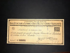 100 lire assegno tasso fisso 1944 banca popolare sondrio