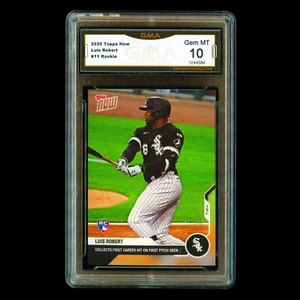 Luis Robert RC 2020 Topps Now Rookie White Sox #11 Gem MT 10 - Picture 1 of 3