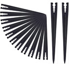 100 Pieces Irrigation Drip Support Stakes for 1/4 Inch Pipe Universal Drip Tubin