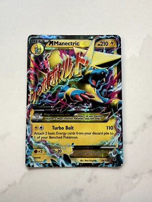 Pokémon TCG Mega-Manetric-EX Phantom Forces 24/119 Holo Holo Rare EX - Image 1 of 4