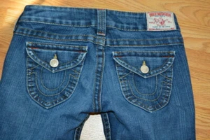 TRUE RELIGION BILLY JEANS DAMEN GR. 27 X 29 *EUC* - Bild 1 von 5