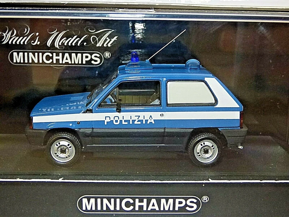 Fiat Pander 1980 Polizia Minichamps масштаб 1:43 - Изображение 1 из 1