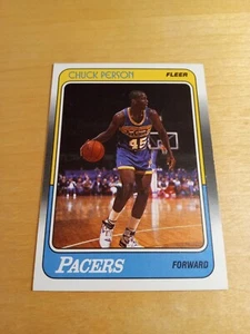 1988/89 Fleer #58 CHUCK PERSON Indiana Pacers Basketball Card, Forward. (NM) - Picture 1 of 2