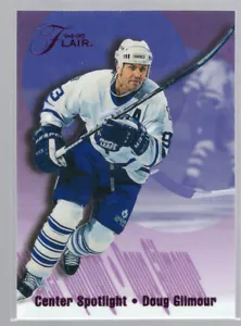 * 1994-95 Flair - Center Spotlight #3 - DOUG GILMOUR - Picture 1 of 2
