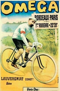 C.P.A / THÈME / PUBS DIVERS 1980 / OMÉGA VÉLO - Imagen 1 de 2