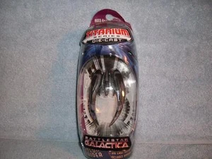 Cylon Raider Battlestar Galactica Titanium Series Die-Cast 2006 Galoob Hasbro - Picture 1 of 2