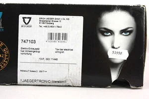 Elektrosatz Anhängerkupplung Erich Jaeger Renault Koleos 2 ab 03/2017 13-polig - Picture 1 of 2