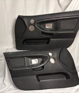 BMW E36 M3 318i 325i 328i Door Panel Interior Black Sedan - Picture 1 of 6