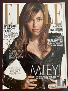 Elle Magazine (August 2009) Miley Cyrus - Picture 1 of 1