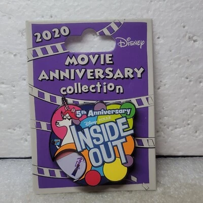NEW Disney Cast Exclusive Inside Out 5th Movie Anniversary Pin LE of 1000 Moving - Image 1 of 4