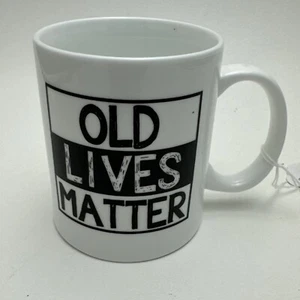 Old Lives Matter Mug - Novelty Funny Old Birthday Fathers Day Him/ Her Xmas Gift - Picture 1 of 4