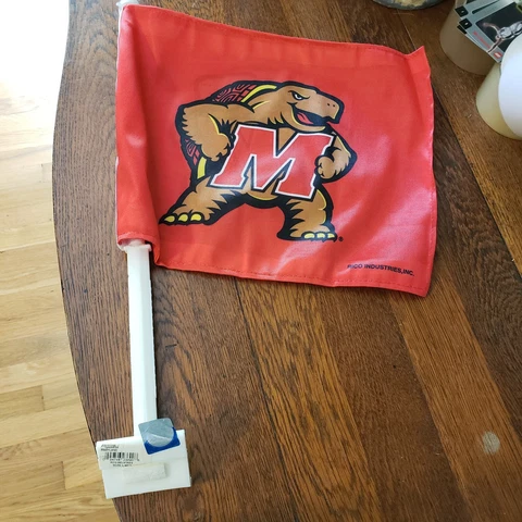 University of Maryland Terrapins NEW Car Flag - Collegiate Licensed Product Cover