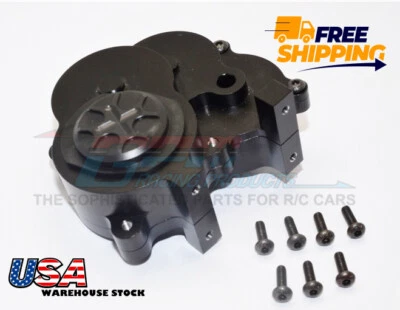 GPM GM038-BK ALUMINIUM TRANSMISSION HOUSING 1/10 GMADE R1 ROCK BUGGY / Sawback - Image 1 of 3