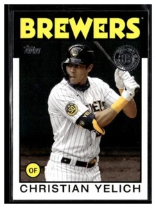 2021 Topps #86B-17 Christian Yelich - Picture 1 of 2