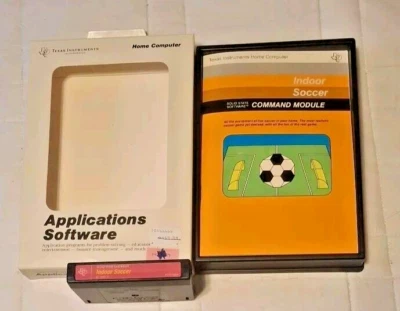 Texas Instruments TI-99 TI-99/4a Indoor Soccer NOS NIB New In Box - Image 1 of 4