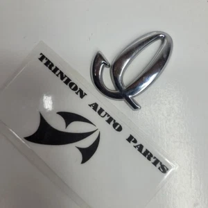 2000 Infiniti I30 Rear Emblem Trunk Lid Logo Nameplate Chrome Letter I Only OEM - Bild 1 von 4