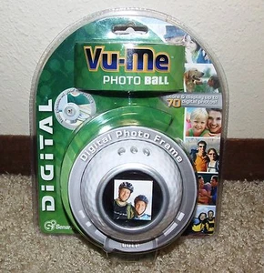 Vu-Me Photo Ball-Digital Photo Frame - Golf Model by Scenario - NEW - Picture 1 of 5