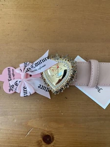 Juicy Couture Pink Belt Signature Clasp 46” NWT - Picture 1 of 5