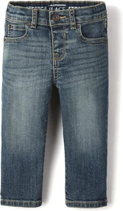 Baby Toddler Boys Stretch Straight Leg Jeans - Picture 1 of 12