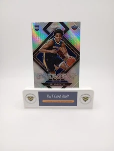 Panini Prizm #3 Trey Murphy III Emergent Prizms Silver Pelicans RC 2021-22 - Imagen 1 de 2