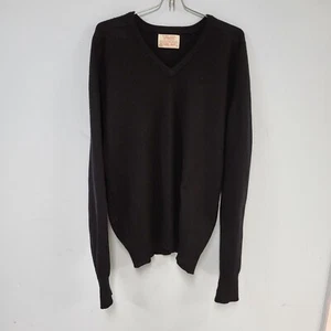 Suéter De Colección Woolama by Lord Jeff Para Hombres Talla S Negro EE. UU. 100% Lana Bebé Corderos - Imagen 1 de 6
