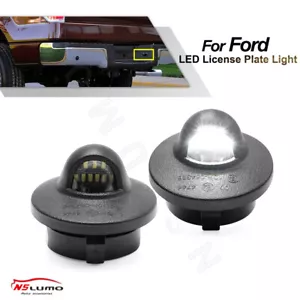 2x Luz de matrícula LED para Ford F250/350/450 SuperDuty Bronco Explorer Ranger - Imagen 1 de 12