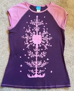 To the Max Rhinestone Cap Sleeve T-Shirt Tee Large - Picture 1 of 6