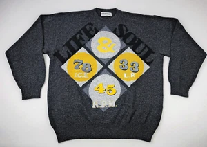 Jersey Iceberg Life & Soul talla III (L) gris oscuro vintage años 90 - Imagen 1 de 6
