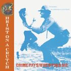 CHRIST ON A CRUTCH - CRIME PAYS WHEN PIGS DIE - BLUE NEW VINYL