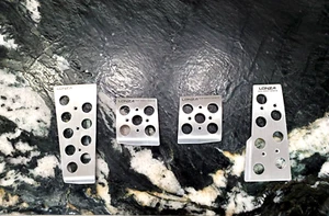 PEDALES DE CARRERAS DE ALUMINIO VENTA 87-93 MUSTANG 94-04 SE ADAPTA A SSC GT LX STEEDA SVO DECH - Imagen 1 de 2