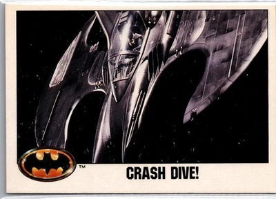 1989 TOPPS BATMAN #109 “CRASH DIVE!” MOVIE CARD NM - Image 1 of 2