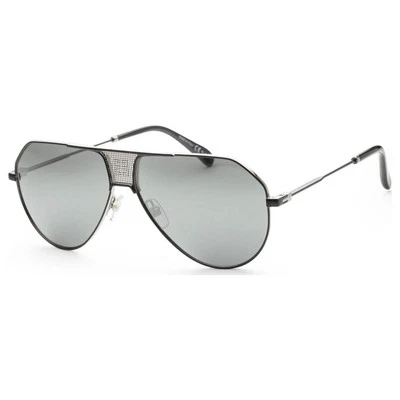 Óculos de sol Givenchy unissex prata aviador GV7137 S 010 prata preto - Imagem 1 de 2