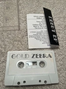 Super Rare Gold Zebra Debut EP 10/50 Cassette RARE Vintage MINIMAL WAVE POP - Picture 1 of 4