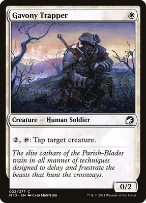 (3x FOIL) GAVONY TRAPPER - Innistrad MID  – MTG Magic the Gathering Card - Image 1 of 4