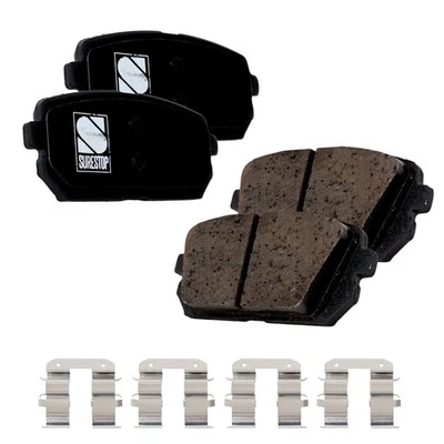 Juego de pastillas de freno traseras de 2 ruedas para Kia Rondo 2007-2012 tracción delantera Foto 1 de 4