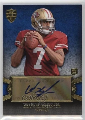 2011 Topps Supreme Rookie Auto /90 Colin Kaepernick #SRA-CK Auto RC - Image 1 of 2